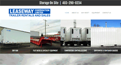 Desktop Screenshot of leasewaycorp.com